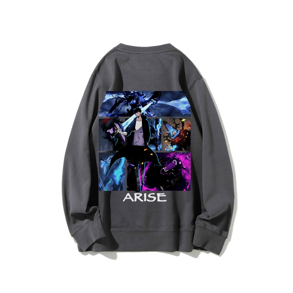Casual Crewneck Sweatshirt SOLOLEVELING