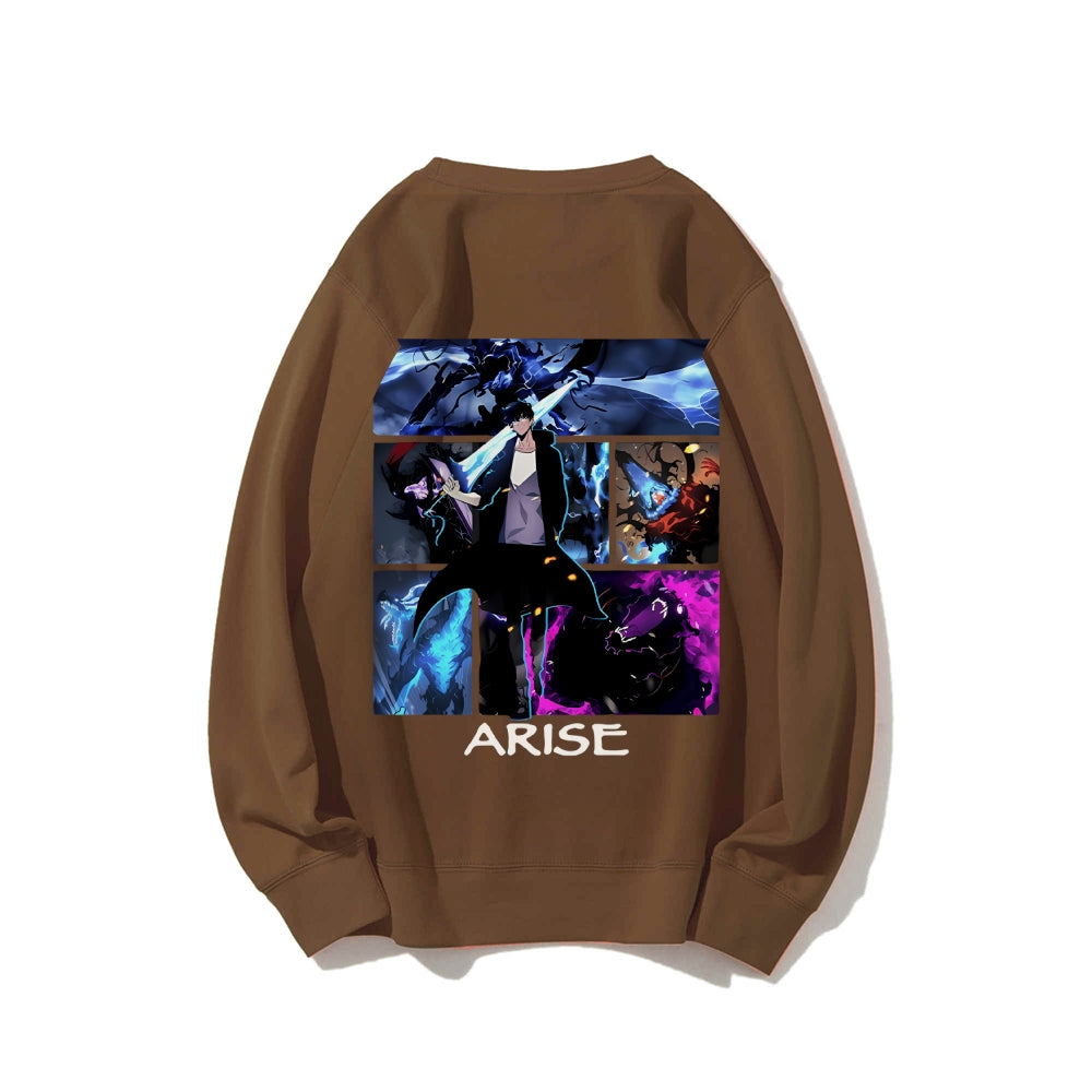 Casual Crewneck Sweatshirt SOLOLEVELING