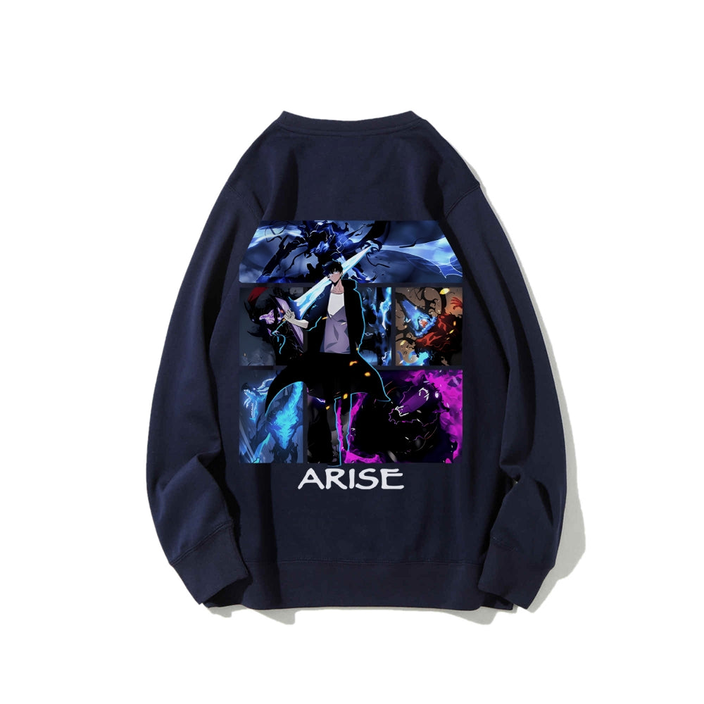 Casual Crewneck Sweatshirt SOLOLEVELING