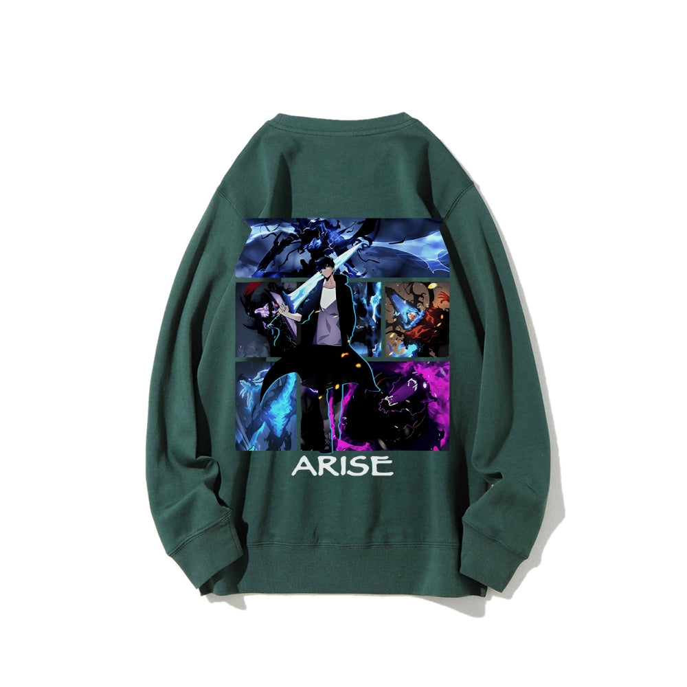 Casual Crewneck Sweatshirt SOLOLEVELING
