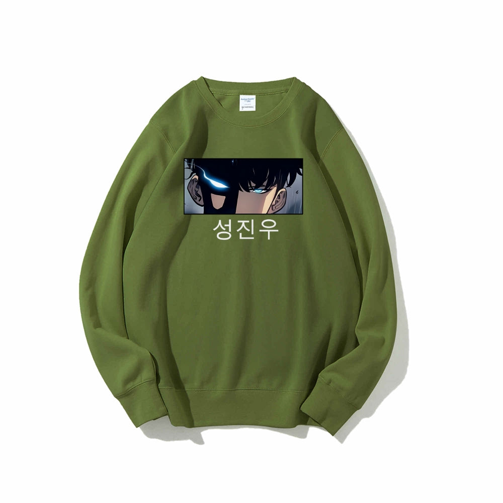 Casual Crewneck Sweatshirt SOLOLEVELING