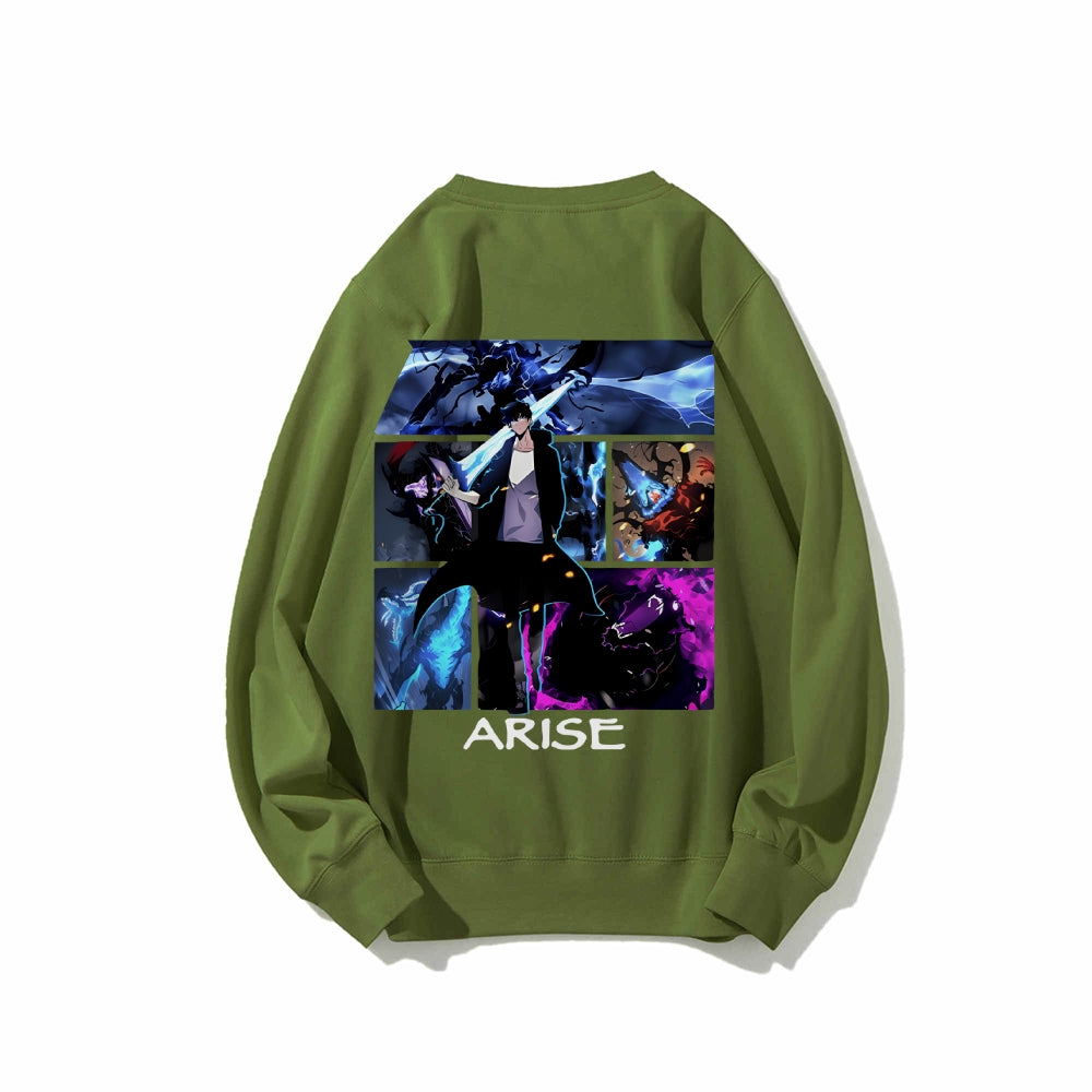 Casual Crewneck Sweatshirt SOLOLEVELING