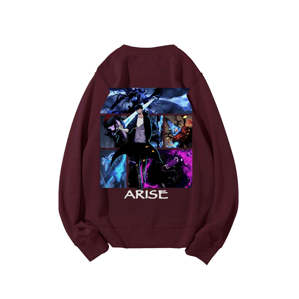 Casual Crewneck Sweatshirt SOLOLEVELING