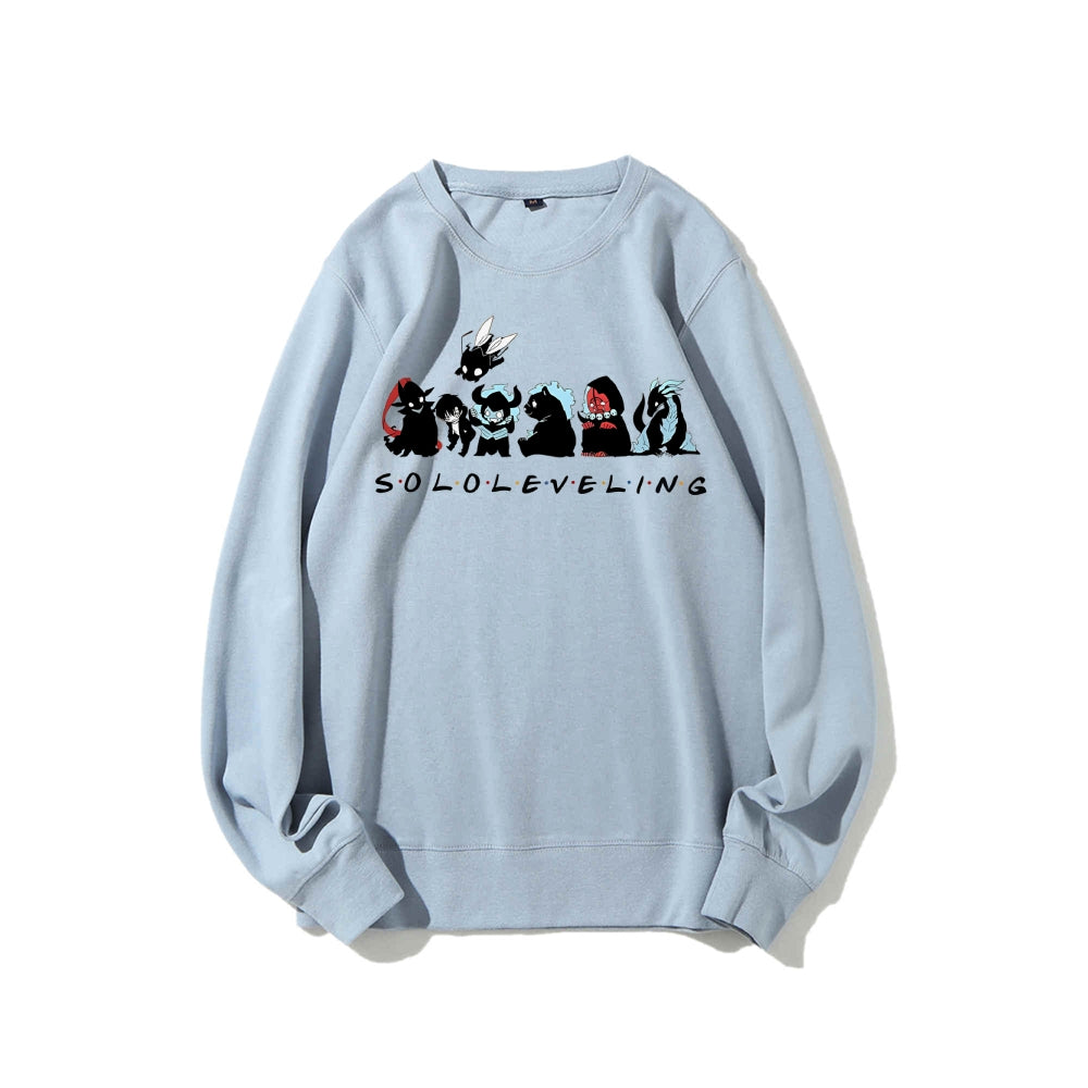 Casual Crewneck Sweatshirt SOLOLEVELING