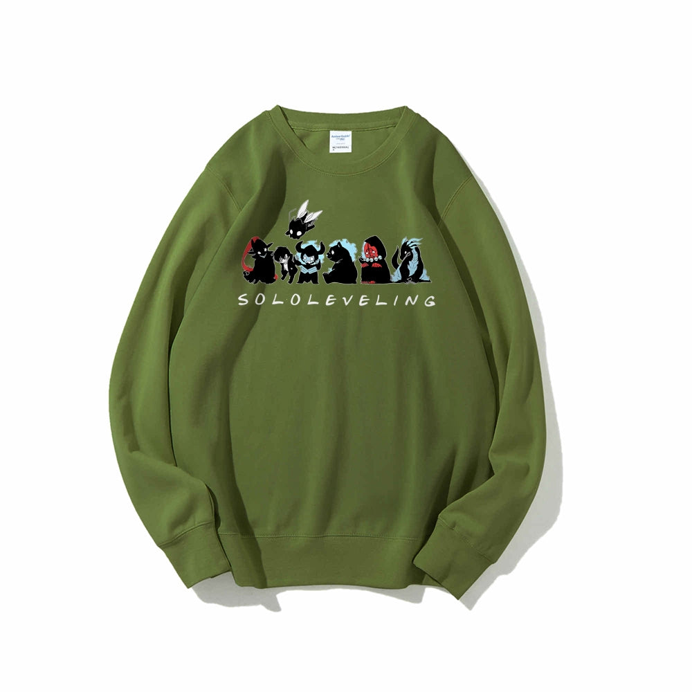 Casual Crewneck Sweatshirt SOLOLEVELING