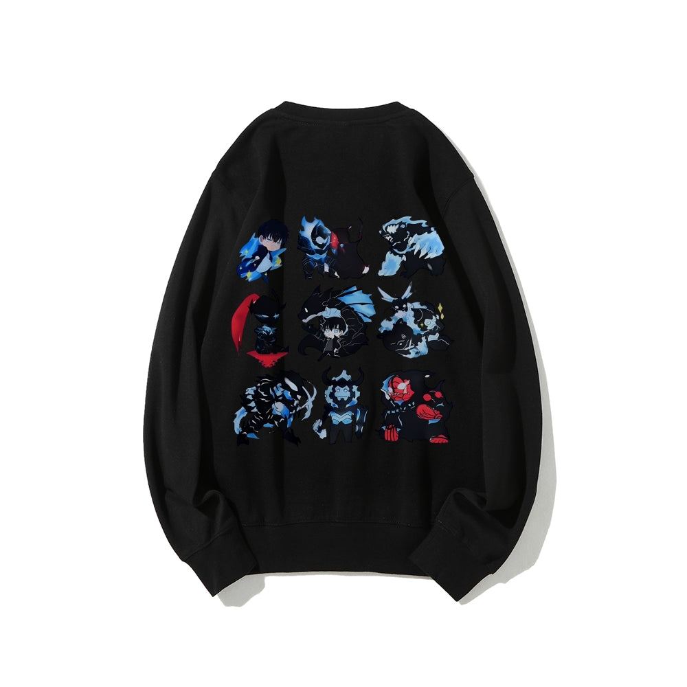 Casual Crewneck Sweatshirt SOLOLEVELING