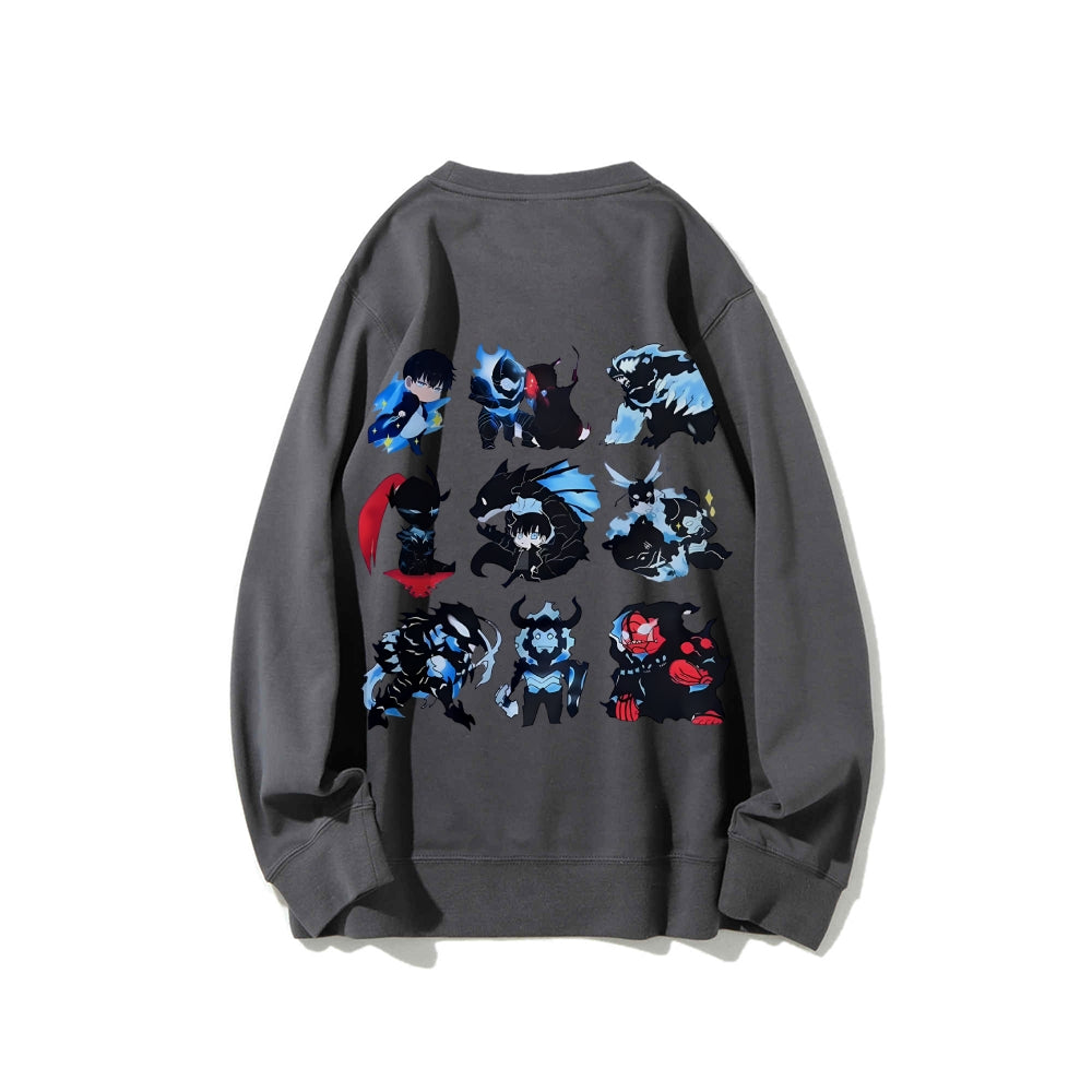 Casual Crewneck Sweatshirt SOLOLEVELING