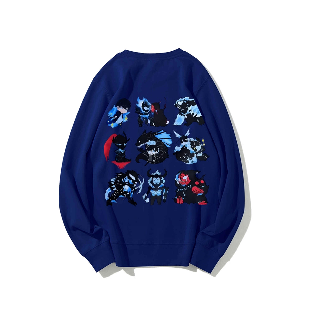 Casual Crewneck Sweatshirt SOLOLEVELING