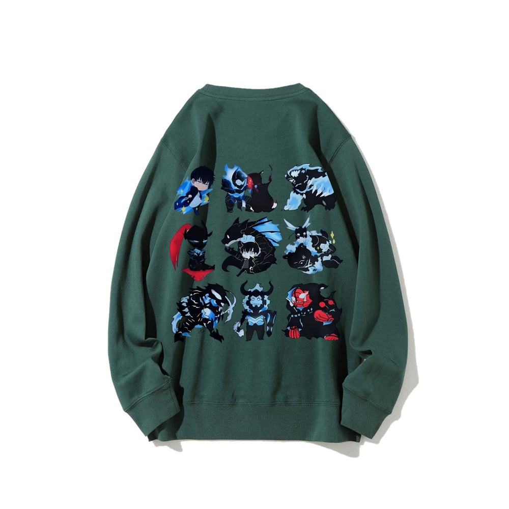 Casual Crewneck Sweatshirt SOLOLEVELING