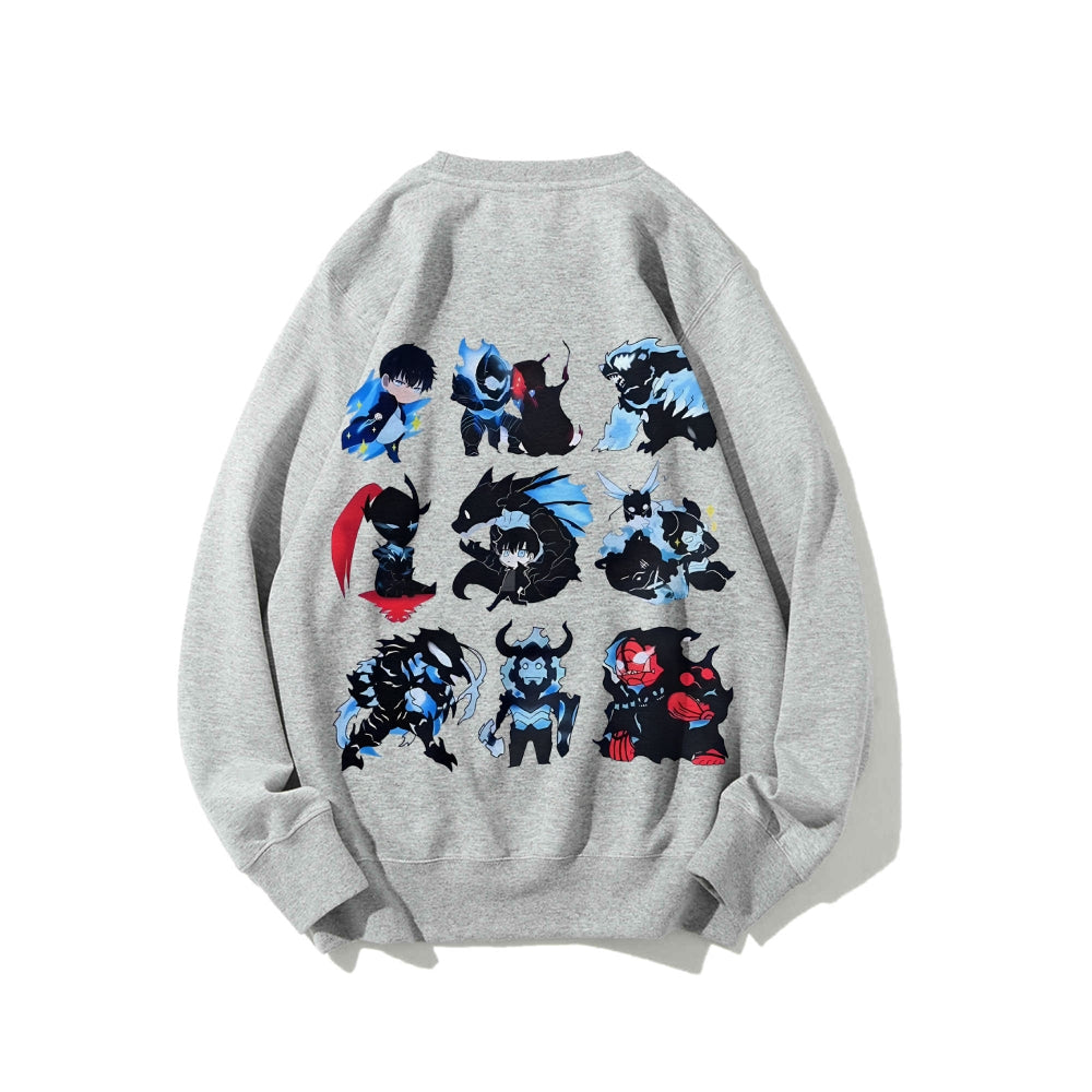Casual Crewneck Sweatshirt SOLOLEVELING