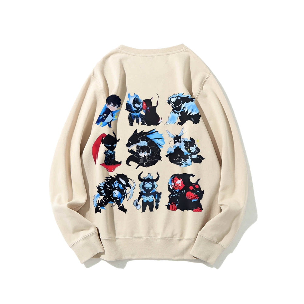 Casual Crewneck Sweatshirt SOLOLEVELING
