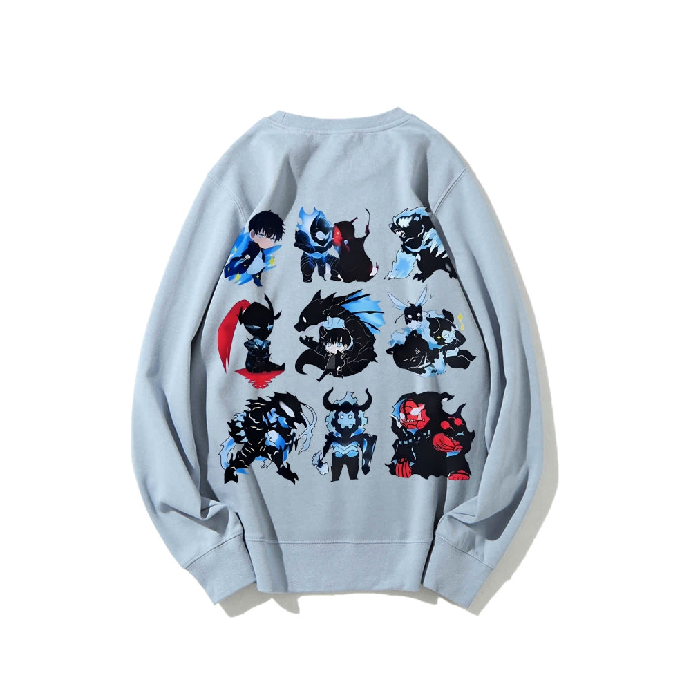 Casual Crewneck Sweatshirt SOLOLEVELING