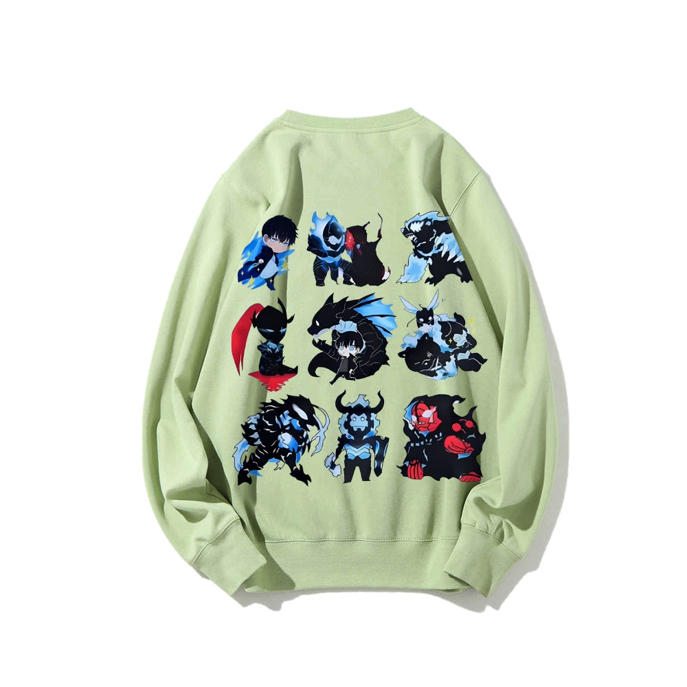 Casual Crewneck Sweatshirt SOLOLEVELING