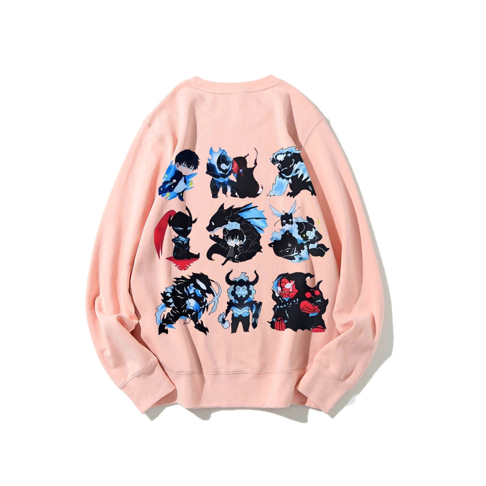 Casual Crewneck Sweatshirt SOLOLEVELING