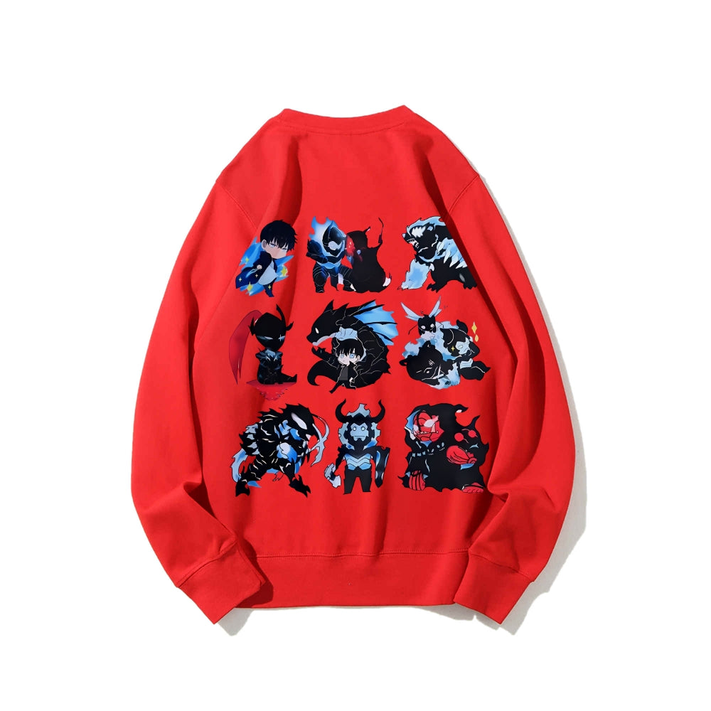 Casual Crewneck Sweatshirt SOLOLEVELING