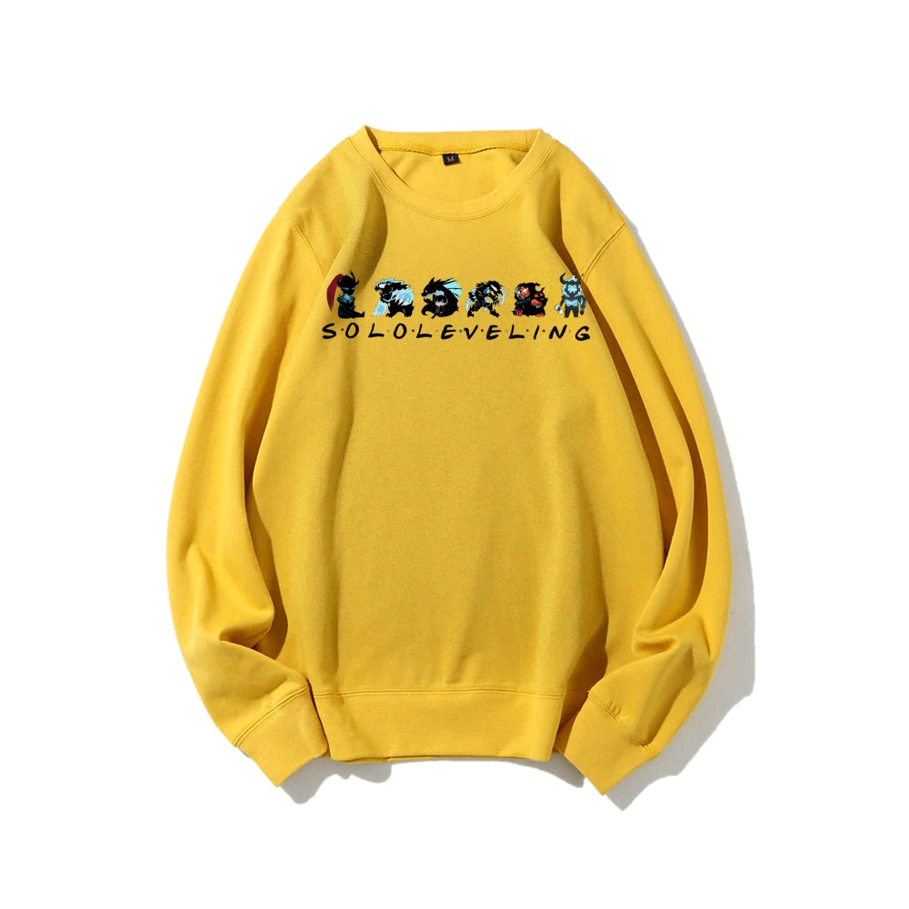 Casual Crewneck Sweatshirt SOLOLEVELING