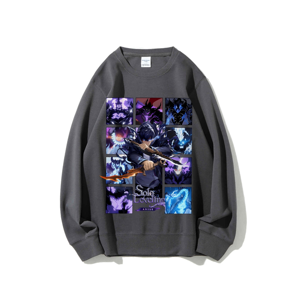 Casual Crewneck Sweatshirt SOLOLEVELING