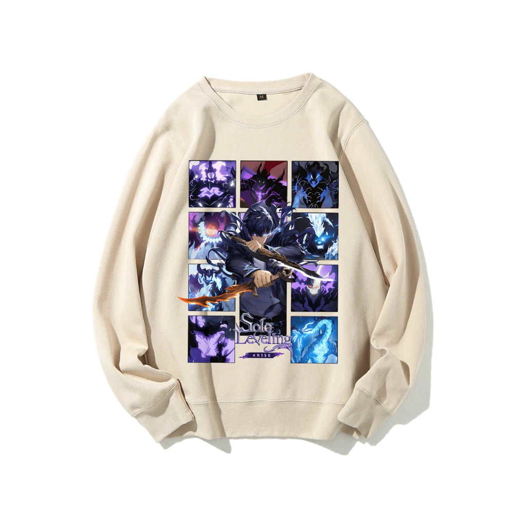 Casual Crewneck Sweatshirt SOLOLEVELING