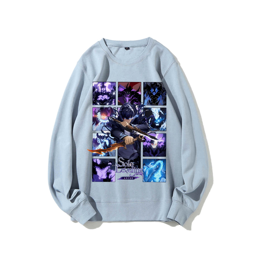 Casual Crewneck Sweatshirt SOLOLEVELING