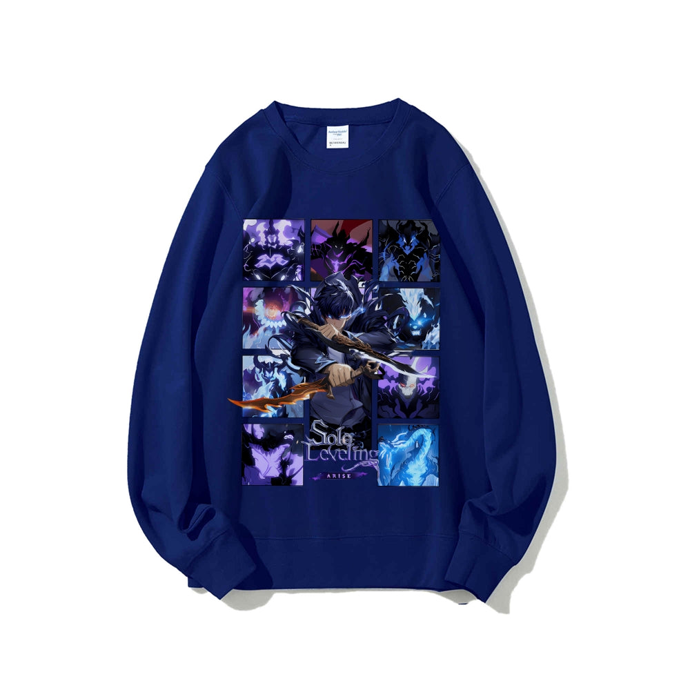 Casual Crewneck Sweatshirt SOLOLEVELING