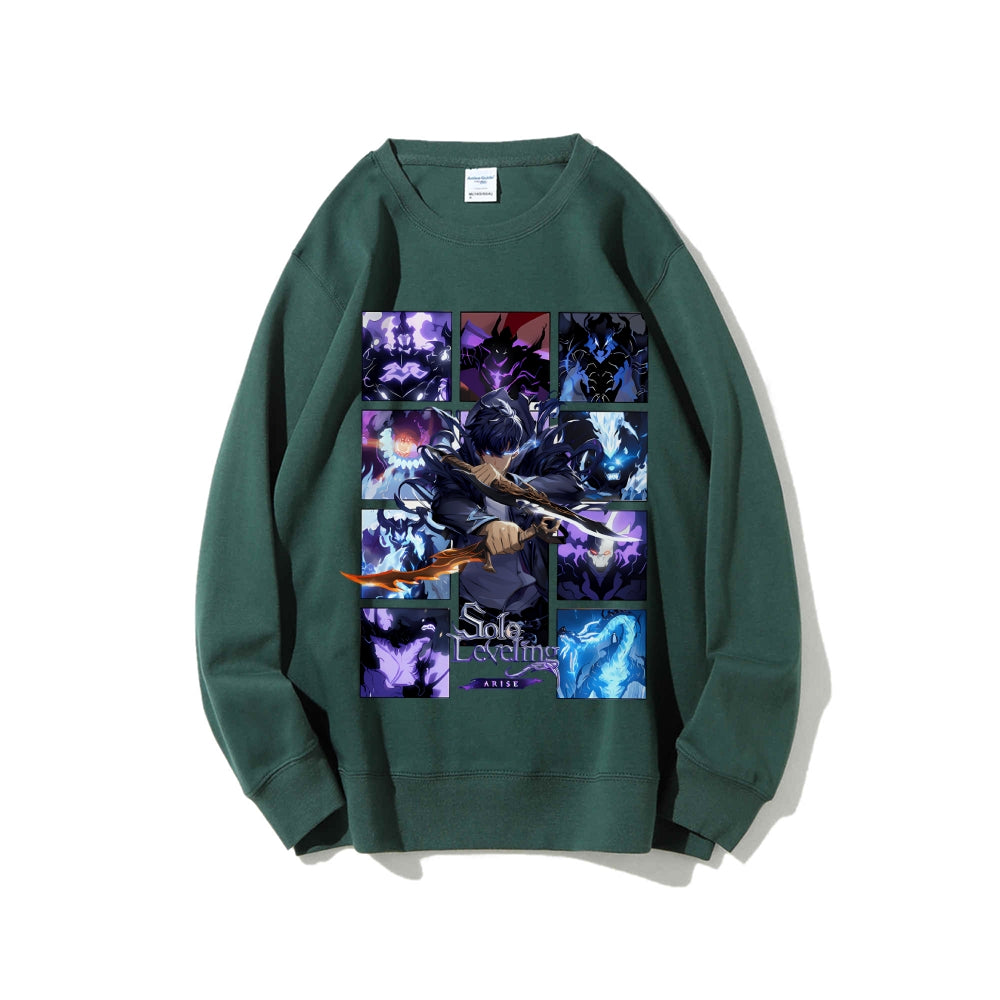 Casual Crewneck Sweatshirt SOLOLEVELING