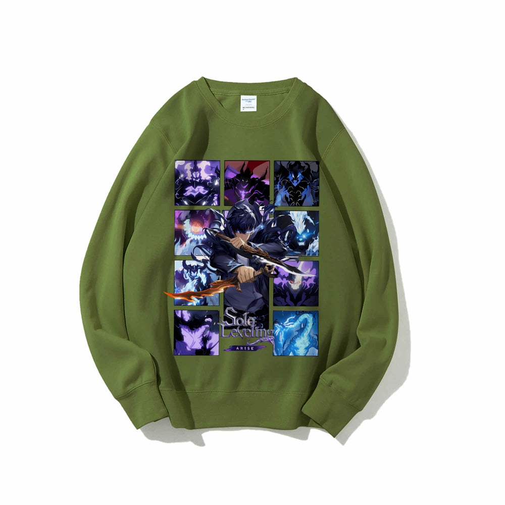 Casual Crewneck Sweatshirt SOLOLEVELING