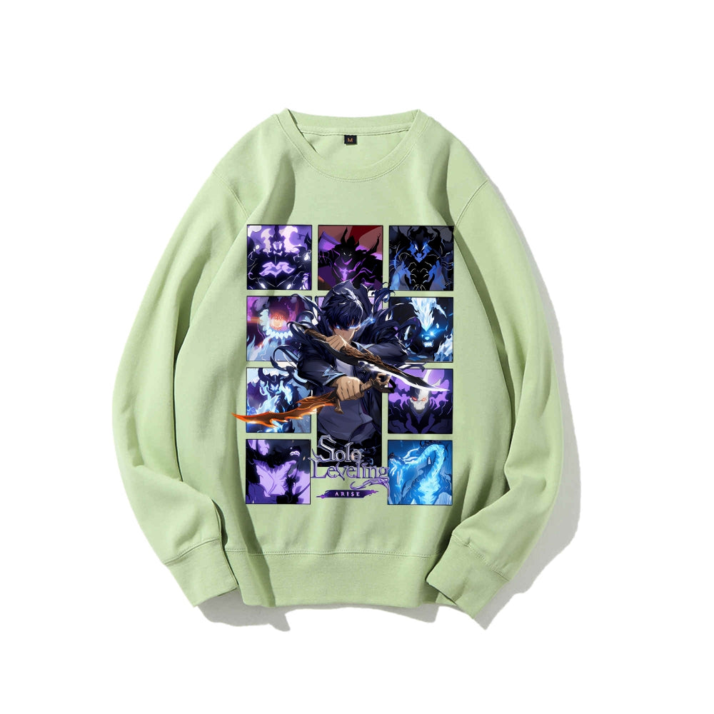 Casual Crewneck Sweatshirt SOLOLEVELING