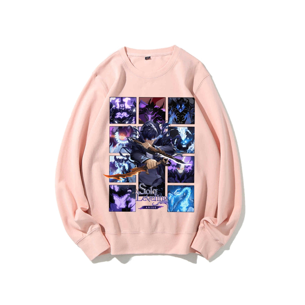 Casual Crewneck Sweatshirt SOLOLEVELING