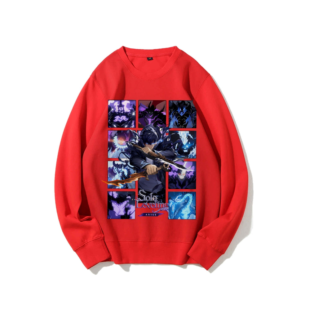 Casual Crewneck Sweatshirt SOLOLEVELING