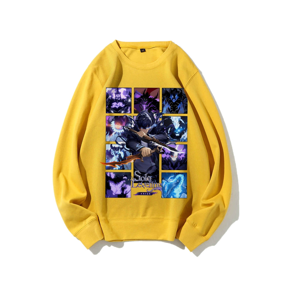 Casual Crewneck Sweatshirt SOLOLEVELING