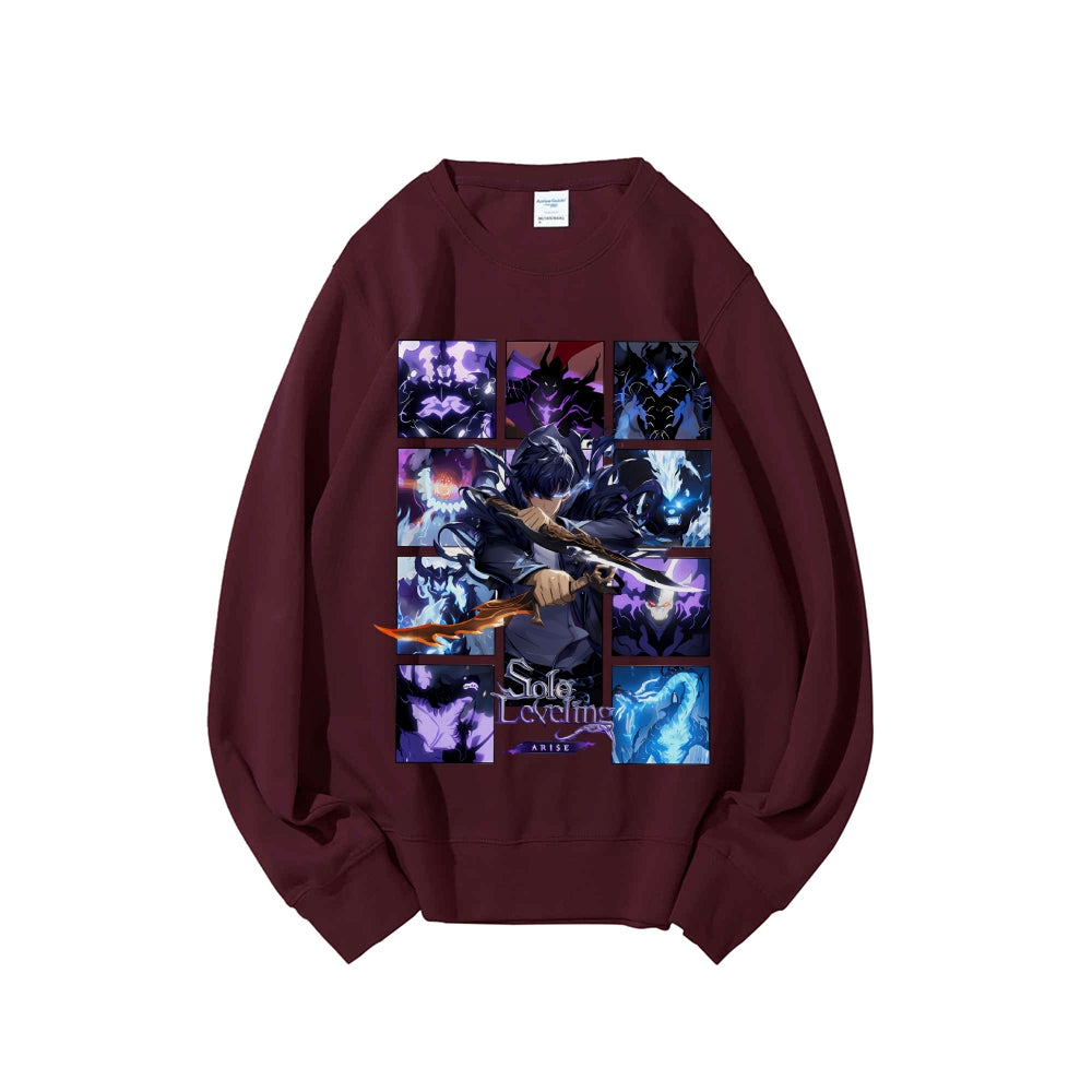 Casual Crewneck Sweatshirt SOLOLEVELING