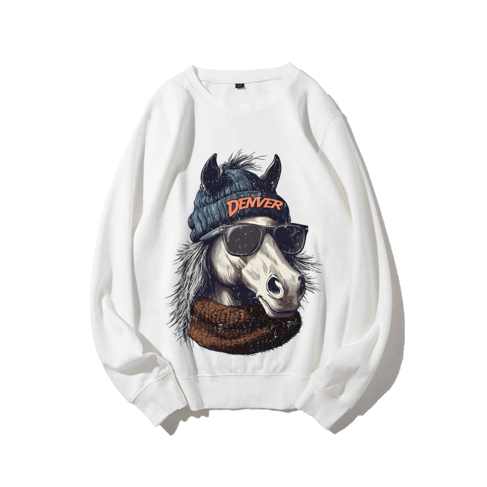 Casual Crewneck Sweatshirt DENVER