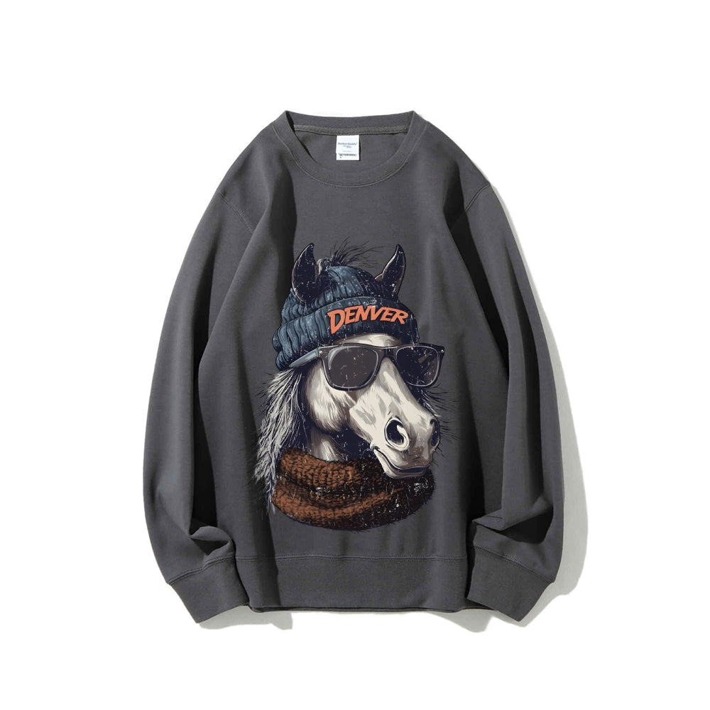 Casual Crewneck Sweatshirt DENVER