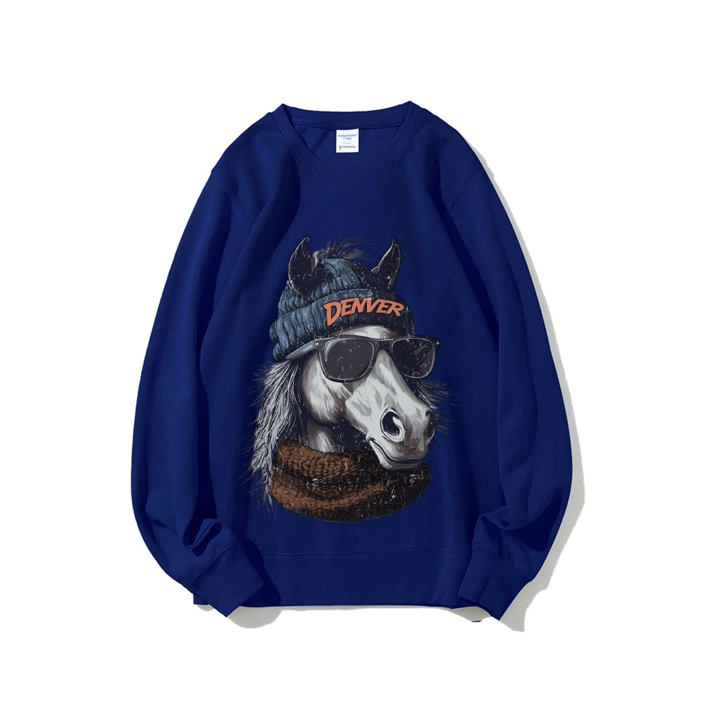 Casual Crewneck Sweatshirt DENVER