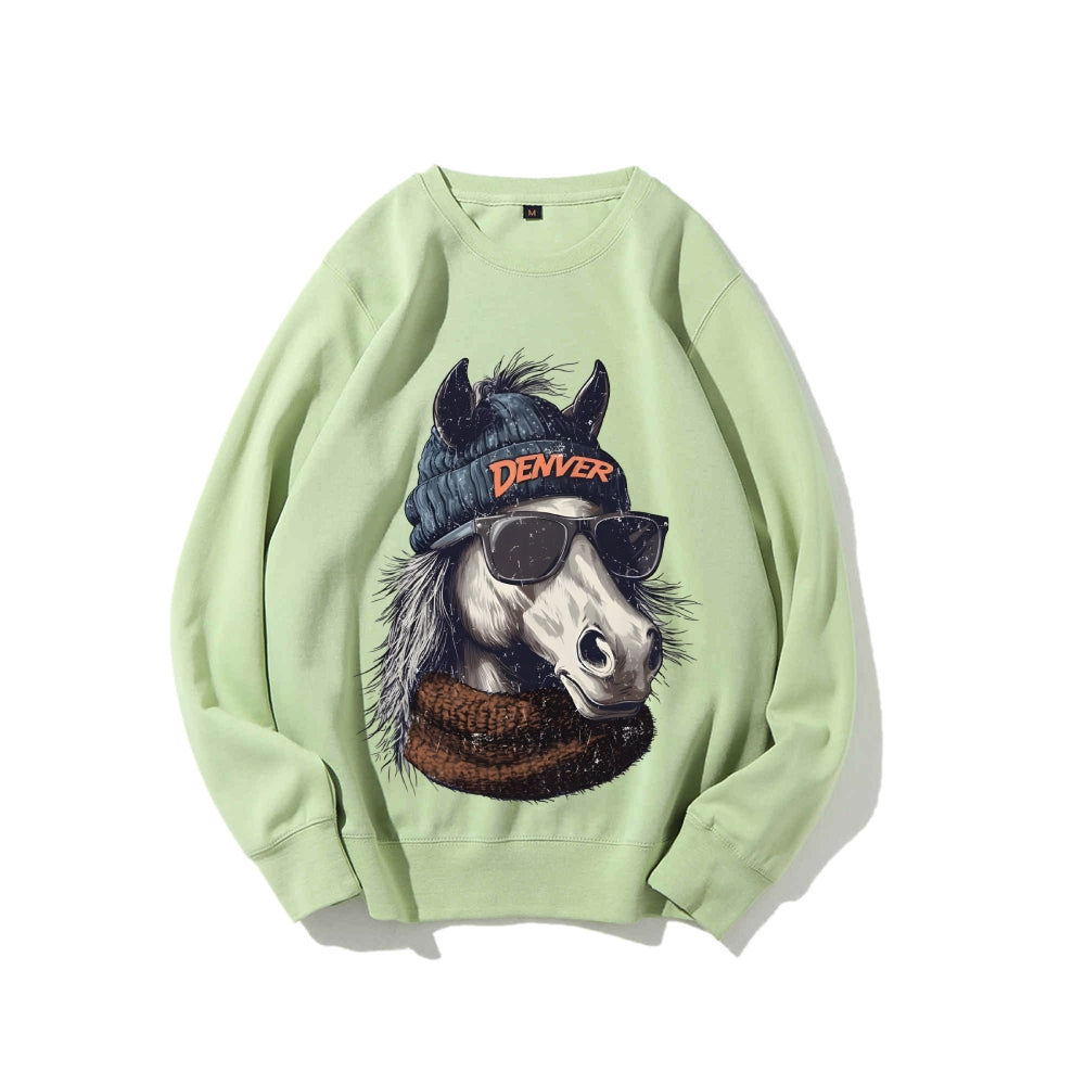 Casual Crewneck Sweatshirt DENVER