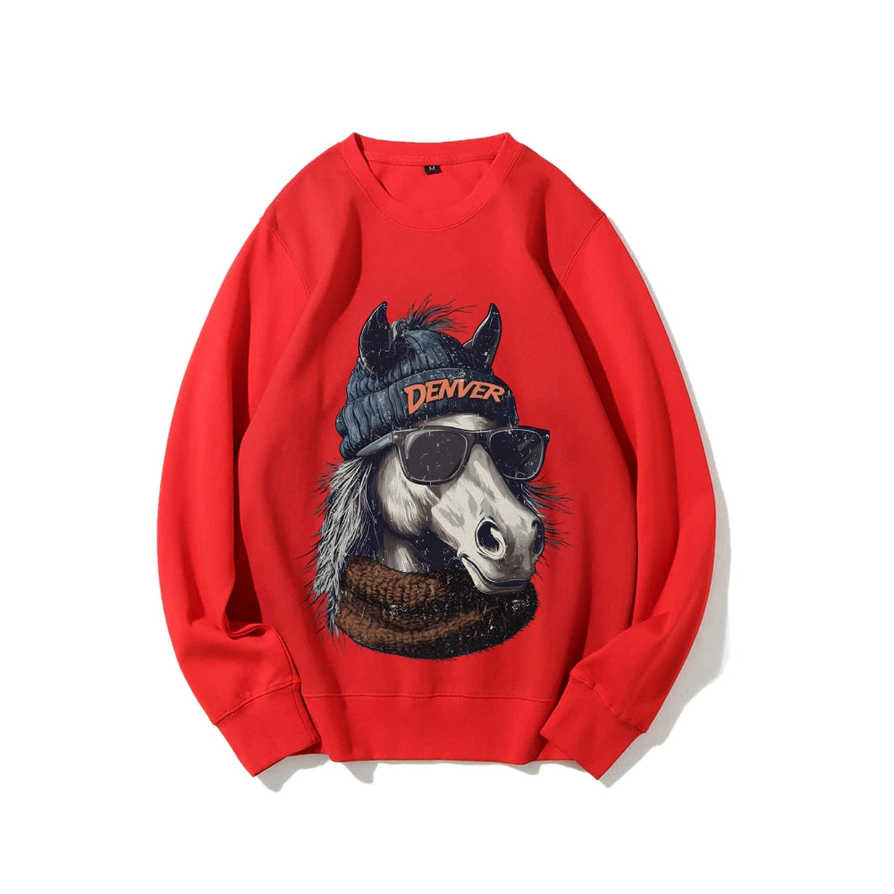 Casual Crewneck Sweatshirt DENVER