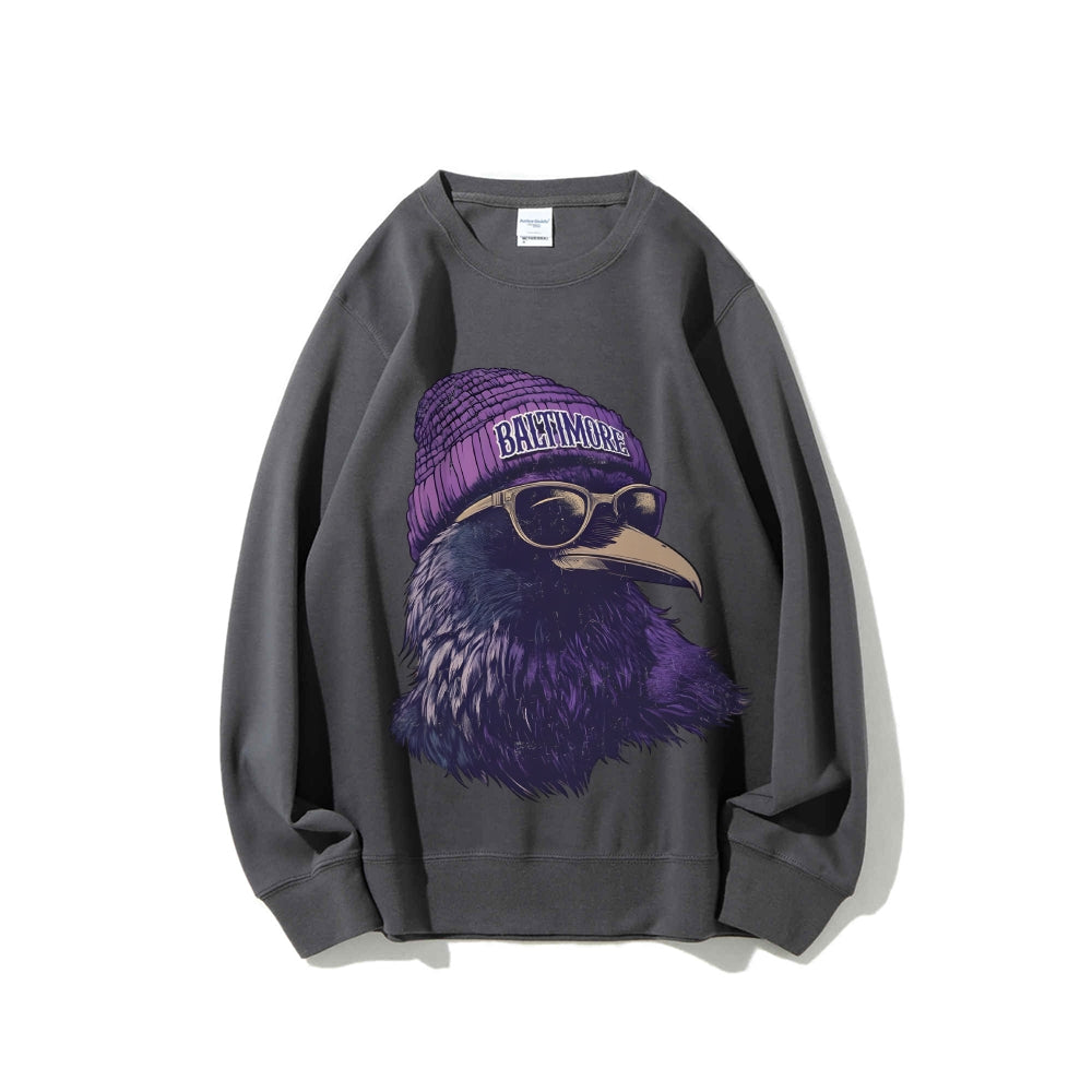 Casual Crewneck Sweatshirt BALTIMORE
