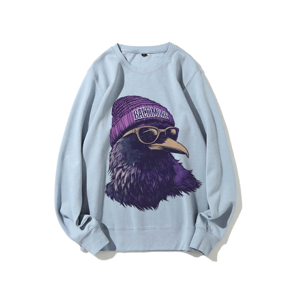 Casual Crewneck Sweatshirt BALTIMORE
