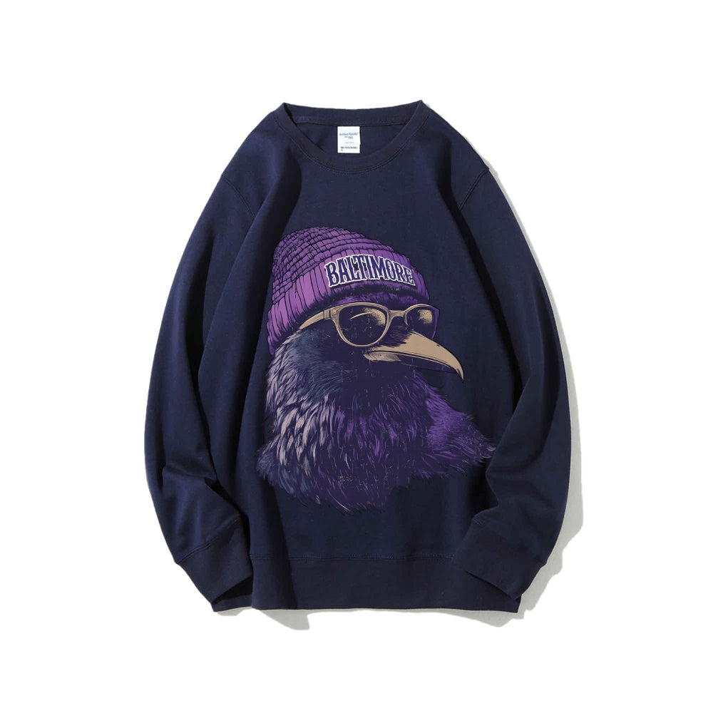Casual Crewneck Sweatshirt BALTIMORE