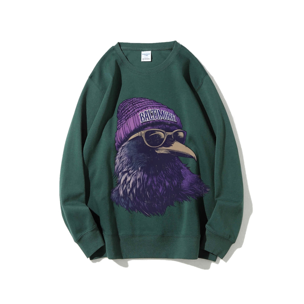 Casual Crewneck Sweatshirt BALTIMORE