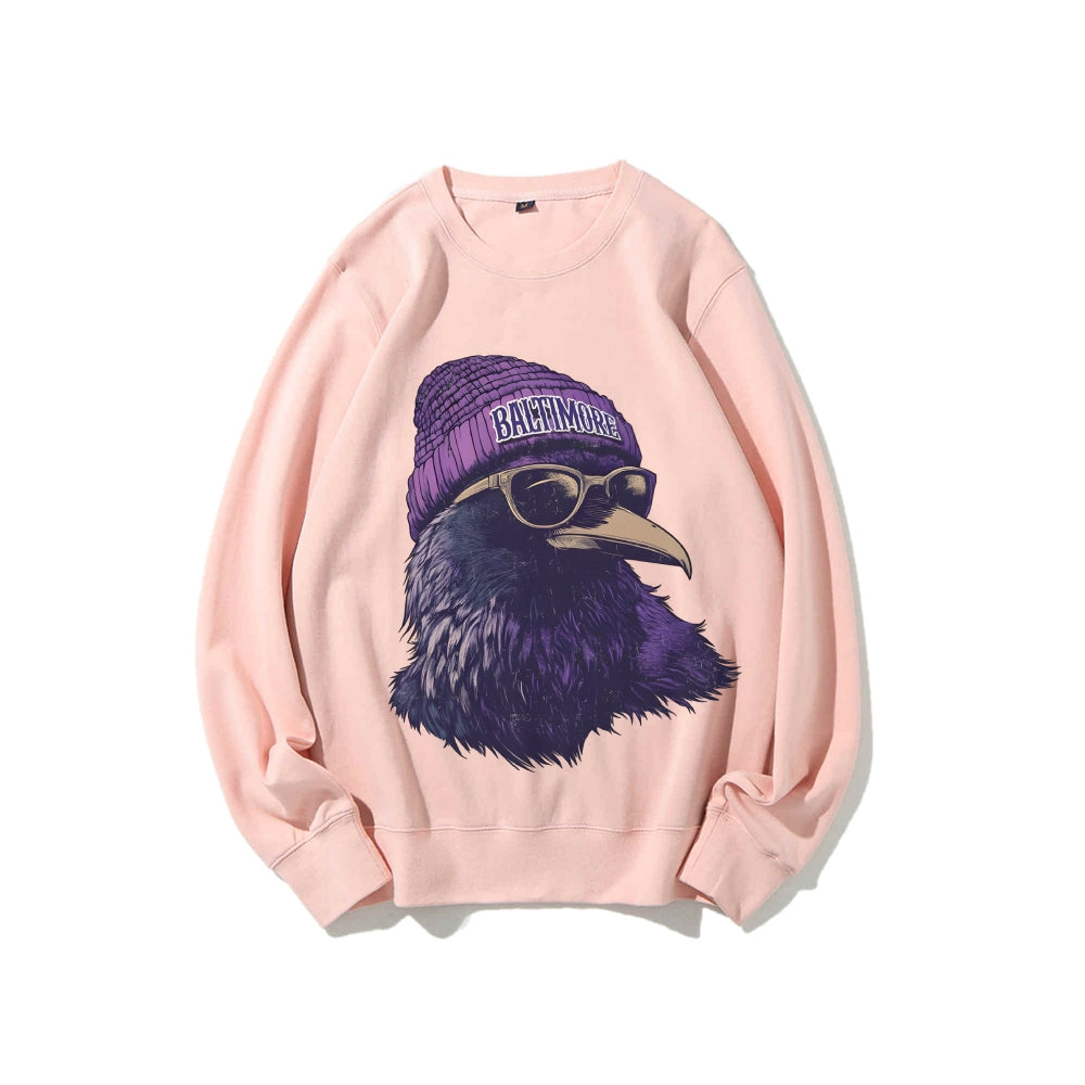 Casual Crewneck Sweatshirt BALTIMORE