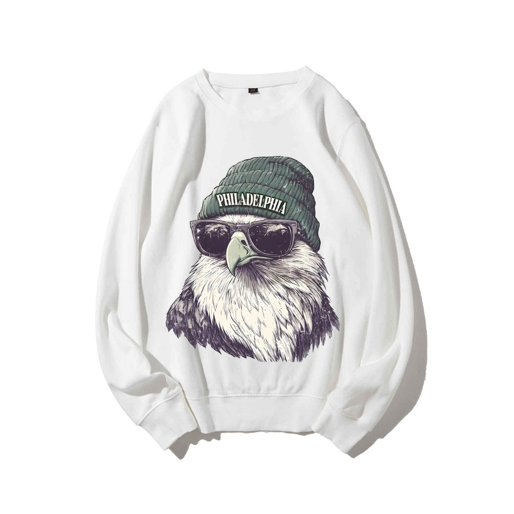 Casual Crewneck Sweatshirt PHILADELPHIA