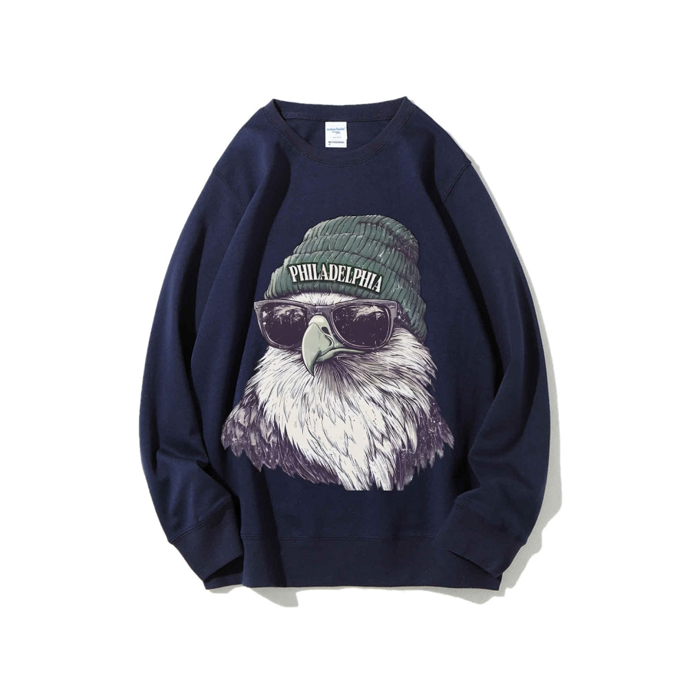 Casual Crewneck Sweatshirt PHILADELPHIA