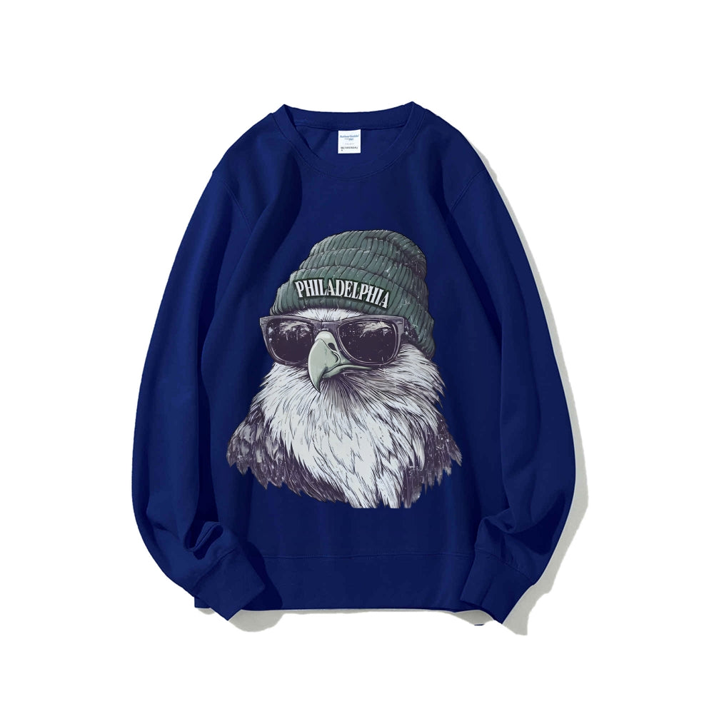 Casual Crewneck Sweatshirt PHILADELPHIA