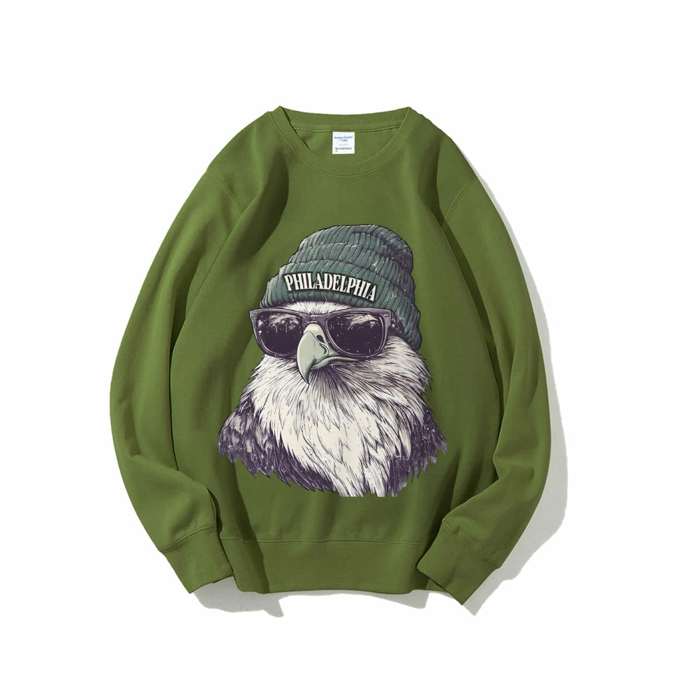 Casual Crewneck Sweatshirt PHILADELPHIA