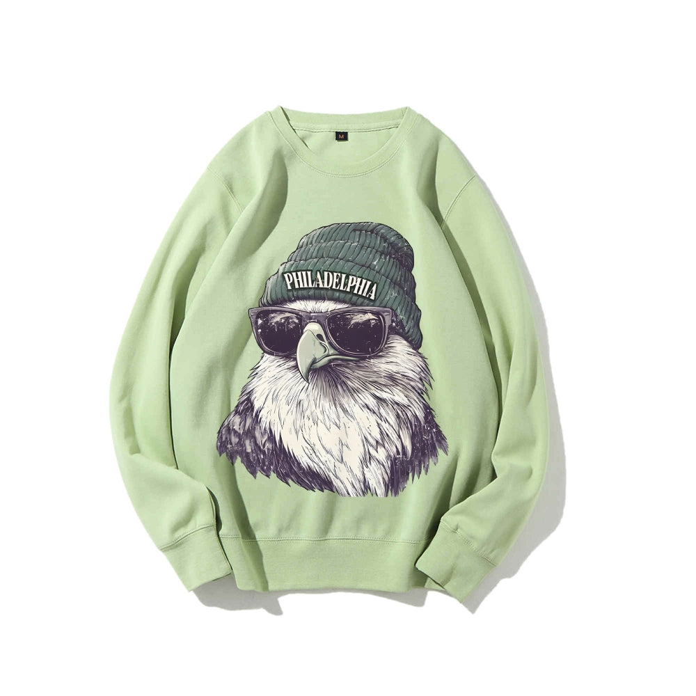Casual Crewneck Sweatshirt PHILADELPHIA