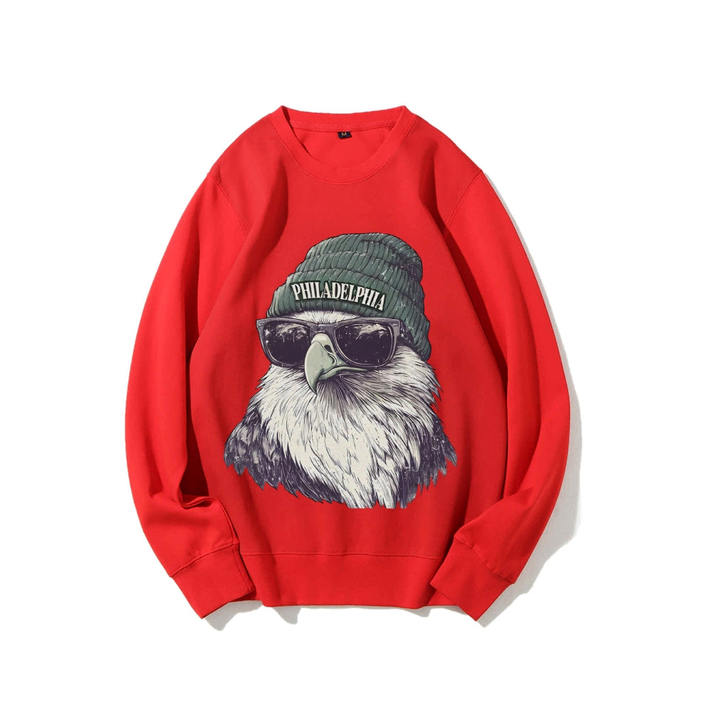 Casual Crewneck Sweatshirt PHILADELPHIA
