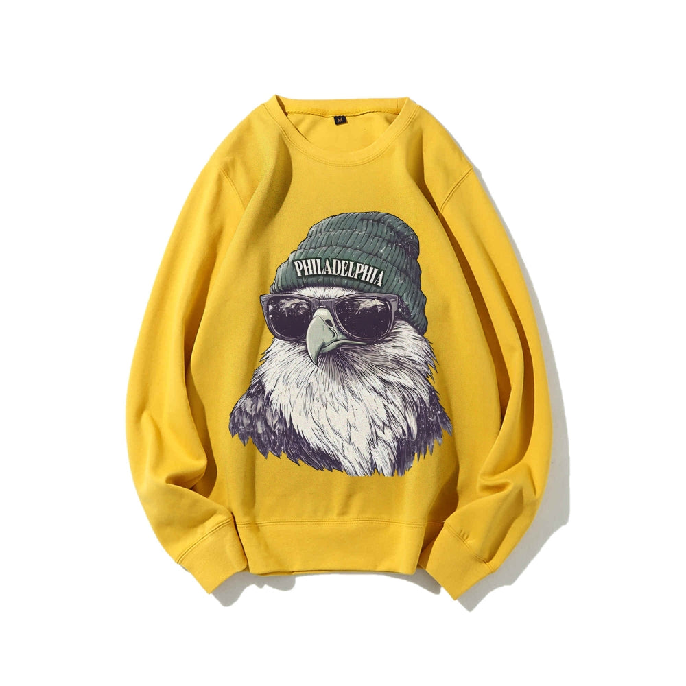 Casual Crewneck Sweatshirt PHILADELPHIA