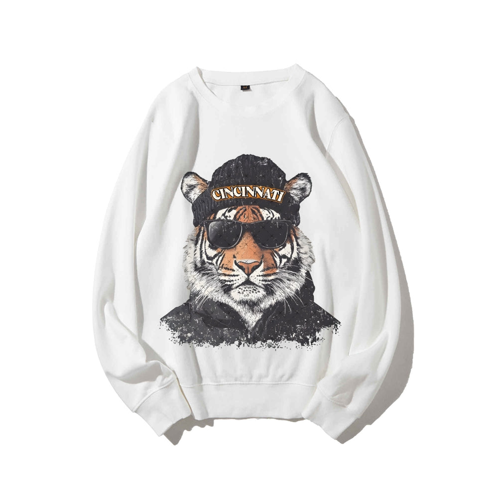 Casual Crewneck Sweatshirt CINCINNATI