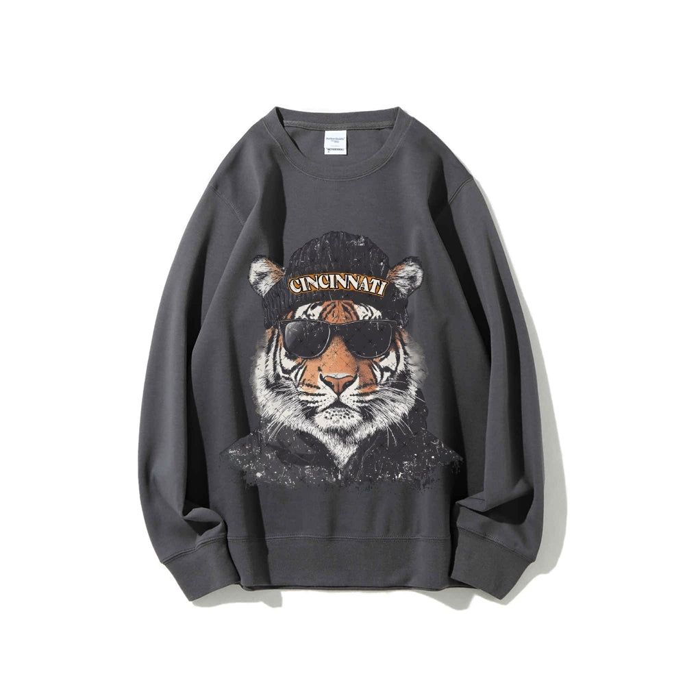 Casual Crewneck Sweatshirt CINCINNATI